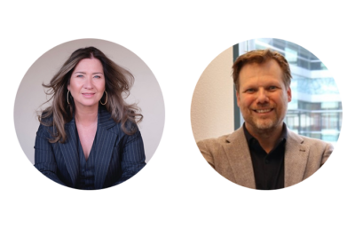 Marion van Happen, CEO Headfirst Group & Jurjen Harskamp, CEO Huntt & Hacket