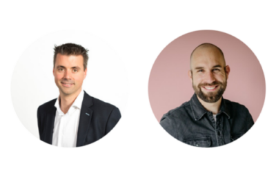 Stef van de Hoorn, Algemeen Directeur van Warmteservice & Jonathan Aardema, Managing Partner van Rockfeather